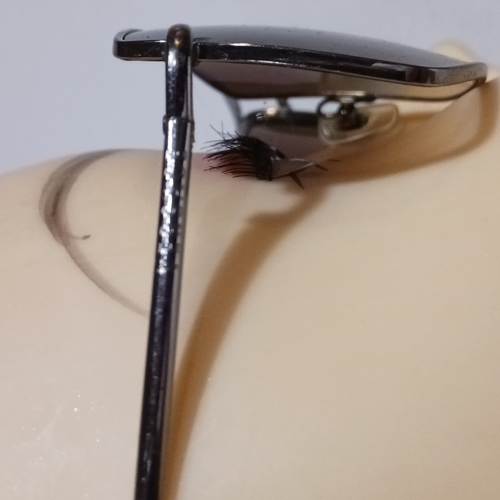 Versace Rectangular Polarized Sunglasses Made In … - image 3